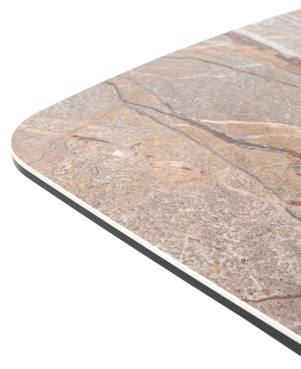 Стол М-City DISAUR Кальдерон (Calderon) 180 Кордильеры (Gloss Grand Cordillera), Бронзовый Винтажный