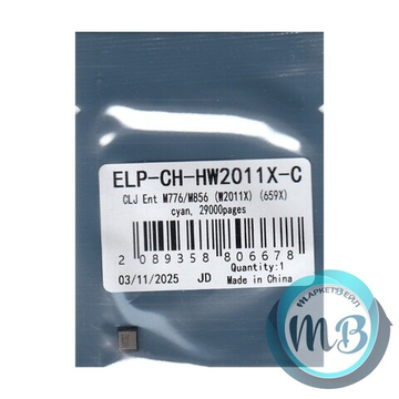 Чип ELP для картриджа HP W2011X (659X) Cyan, Color LaserJet M776/M856 (29K)