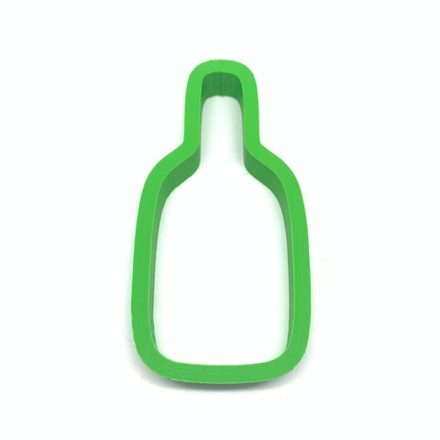 Вырубка для пряника "Бутылка" 9*5см