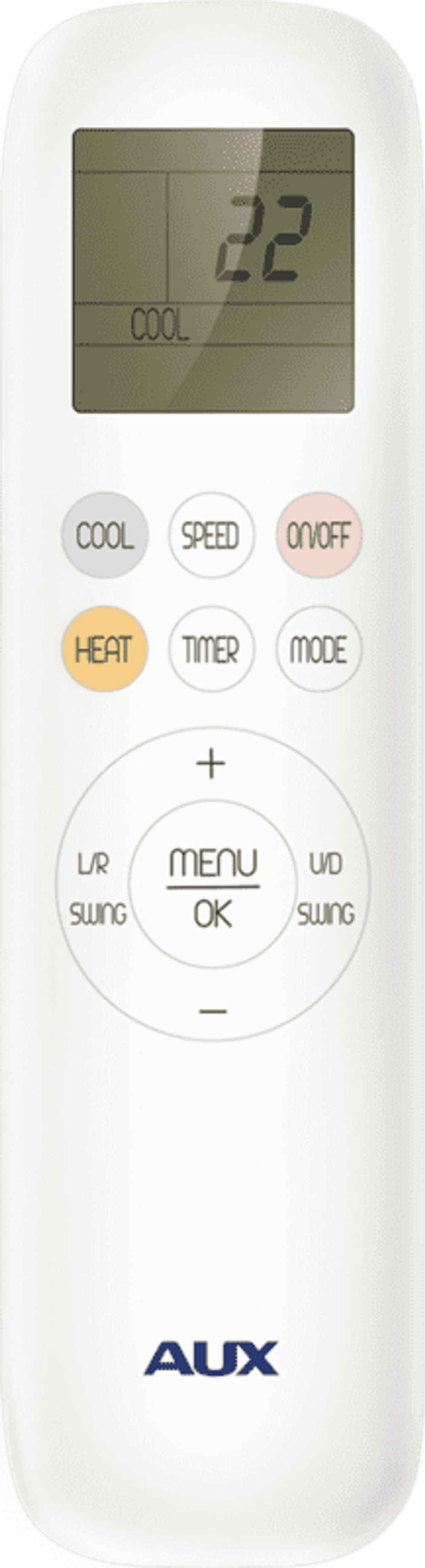 Настенная сплит-система AUX ASW-H12B4/JD-R2DI + AS-H12B4/JD-R2DI, черный