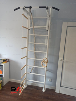 Монтаж шведской стенки Sv Sport в бетонные, кирпичные стены