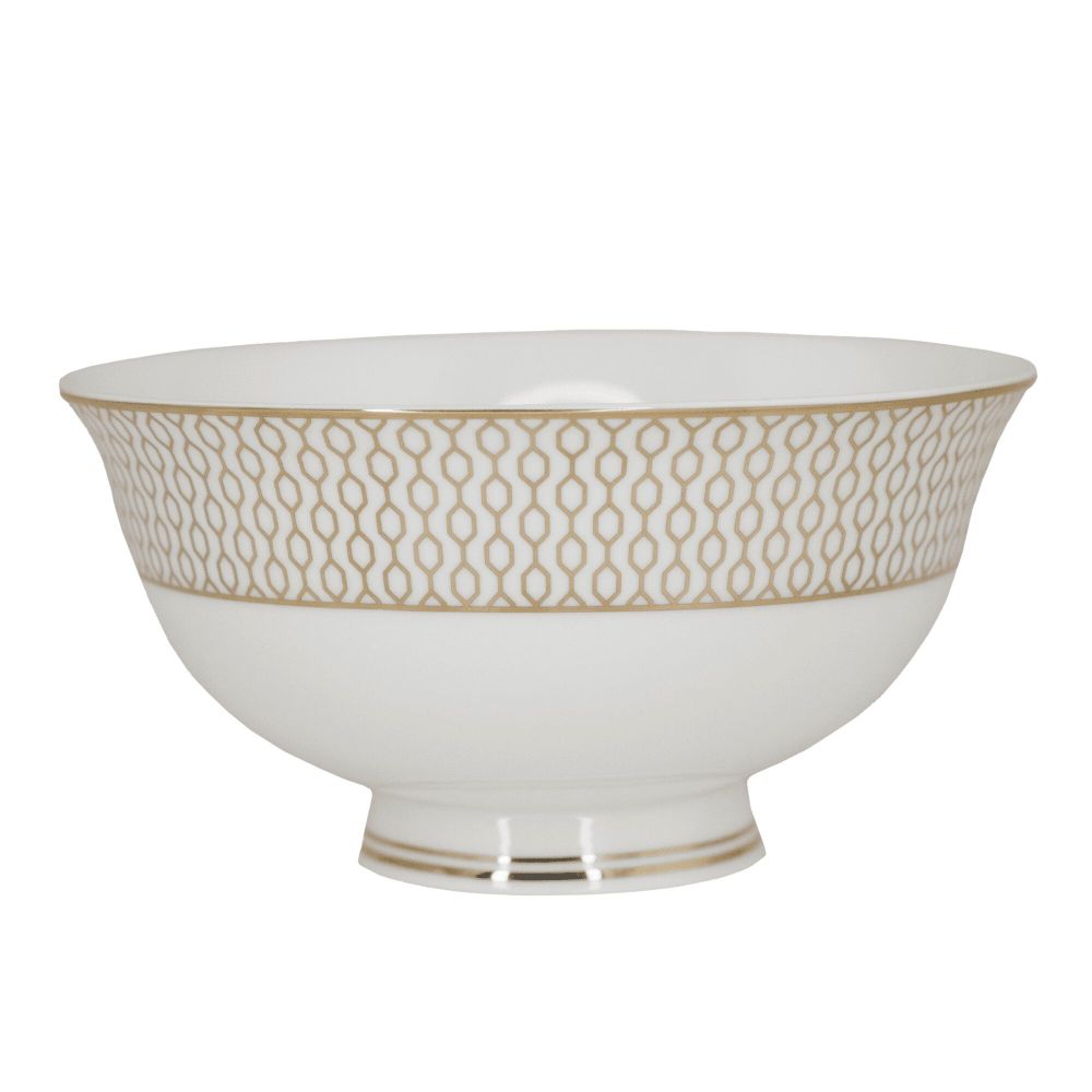 Lenardi 145-549 Салатник 15см СЕВИЛЬЯ в под.уп.(х30)Костяной фарфор