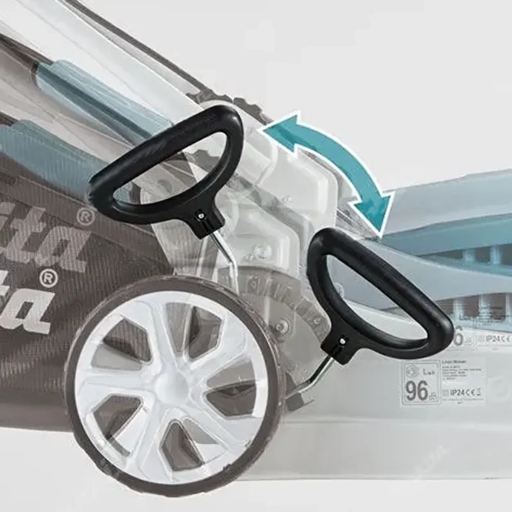 Электрическая газонокосилка Makita ELM4121: 1600 Вт, нож 41 см, ELM4121