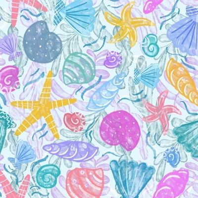 Радуга под водой