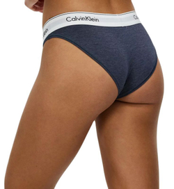 Женские трусики Calvin Klein Bikini 1P - полусфера синий вереск