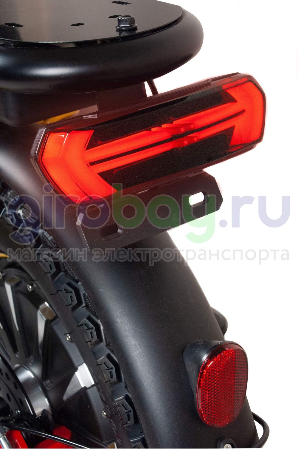 Электровелосипед Minako TITAN 2.0 Li-NMC (60V/30Ah) - Красный фото №11