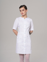 Халат медицинский женский | Х-102 ак 1/2 клеон проф