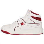 Valentino High top High top Stylish Skateboarding Shoes Men"s White