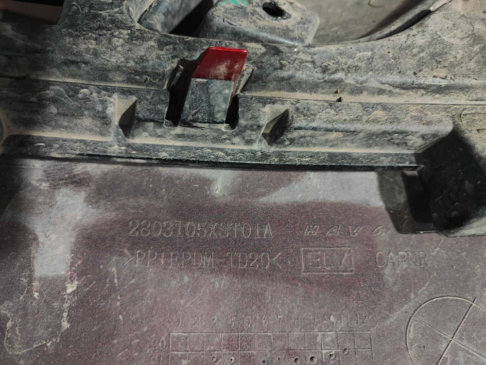 Бампер передний в сборе Haval Jolion 21-нв Б/У Оригинал 2803105XST01A