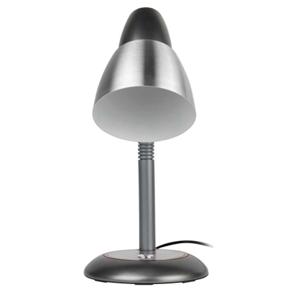 Настольный светильник ЭРА N-115-E27-40W-GY серый | Настольные светильники под лампу