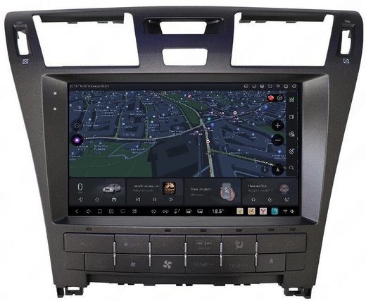 Магнитола для Lexus LS460 2006-2009 (до рестайлинга, рамка 10) - Carmedia SF-1303-1 QLed+2K, Android 13, UIS7870 (DUDU7), CarPlay, SIM-слот
