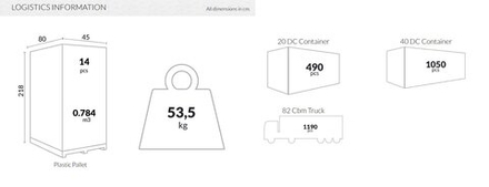 Стул пластиковый Siesta Contract Marcel, бежевый