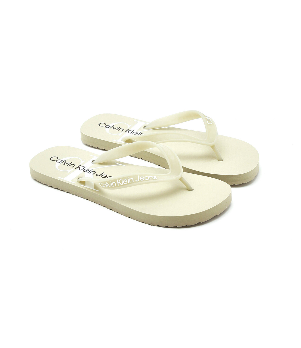 вьетнамки CALVIN KLEIN JEANS - бежевый(YM0YM00055)