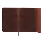 Ежедневник датированный 2022 А5 148х218 мм GALANT "Magnetic", под кожу, клапан, коричневый, 112934