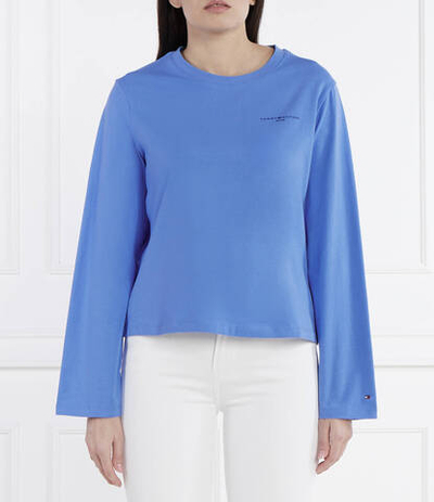 Блузка 1985 Tommy Hilfiger - голубой(WW0WW39784)