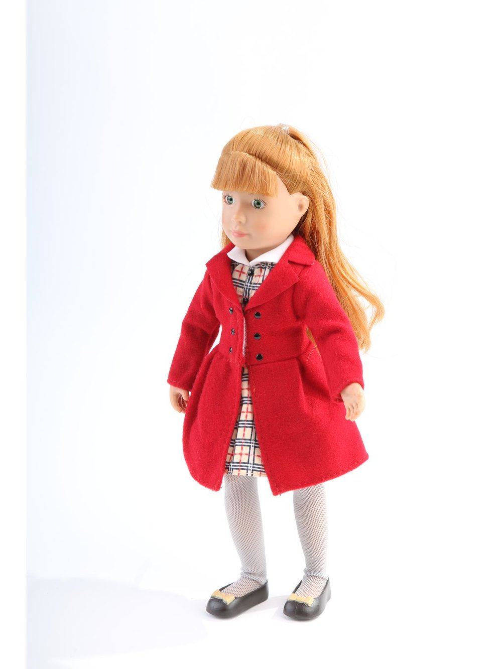 Кукла Kruselings Хлоя в красном пальто 23см (0126876)