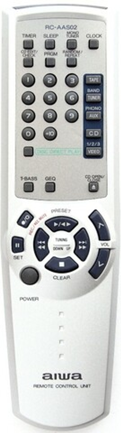 Пульт ДУ для Aiwa RC-AAS02 original