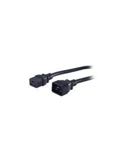 Кабель питания Hyperline PWC-IEC19-IEC20-3.0-BK Кабель питания IEC 320 C19 - IEC 320 C20 (3x1.5), 3 м