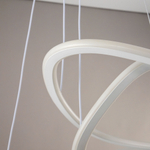 Citilux Неон Смарт CL731A330E RGB Умная подвесная люстра Белая