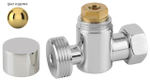 Вентиль прямой Сунержа под шестигранник G 1" нар.р. / G 3/4" н. г.