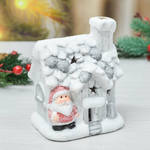Сувенир новогодний с подсветкой "Домик" 10*7*12см, батарейки в комплекте