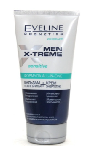 EVELINE БАЛЬЗАМ ПОСЛЕ БРИТЬЯ КРЕМ ЭНЕРГЕТИК серии MEN X-TREME, 150мл