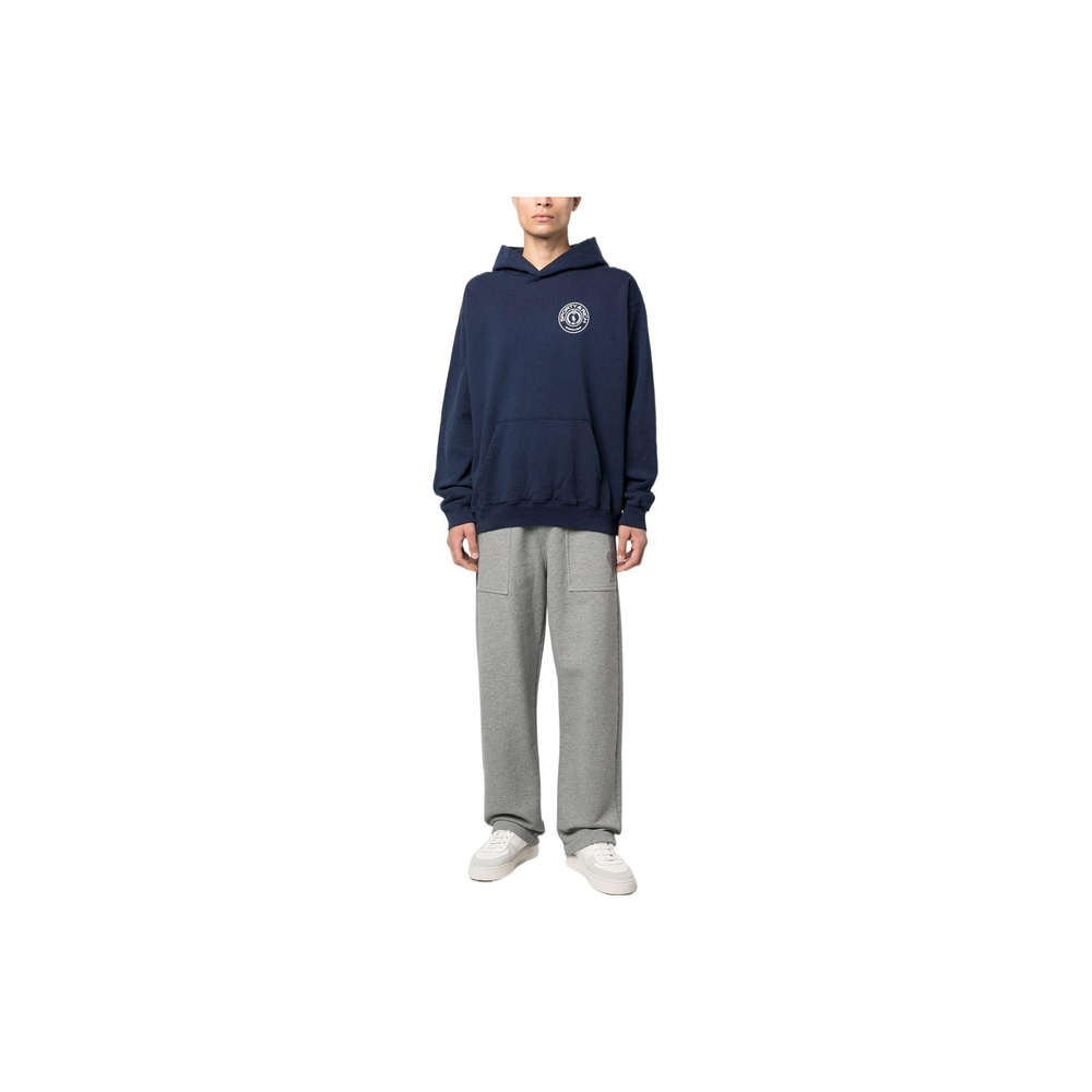 SPORTY & RICH Sweatshirts Unisex Marine Blue