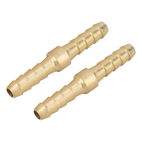 Штуцер "елка" двусторонний соединительный под шланг 6 мм, 2 шт Stels