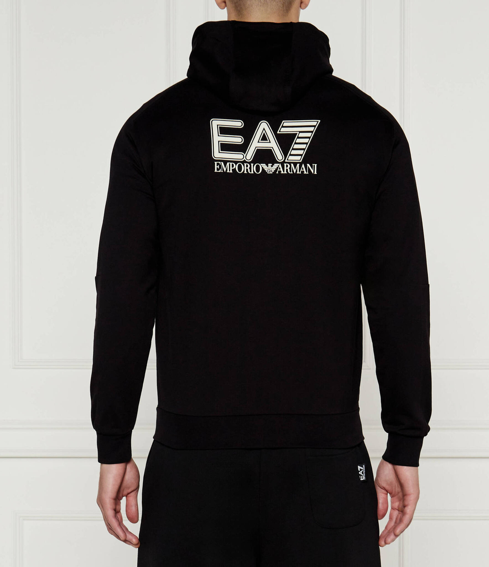Худи EA7 - черный(6DPM53 PJVRZ)