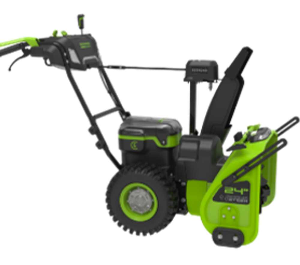 Снегоуборщик аккумуляторный Greenworks Арт. 2602807, 82V, 61 см, самоходный, бесщеточный, без АКБ и ЗУ