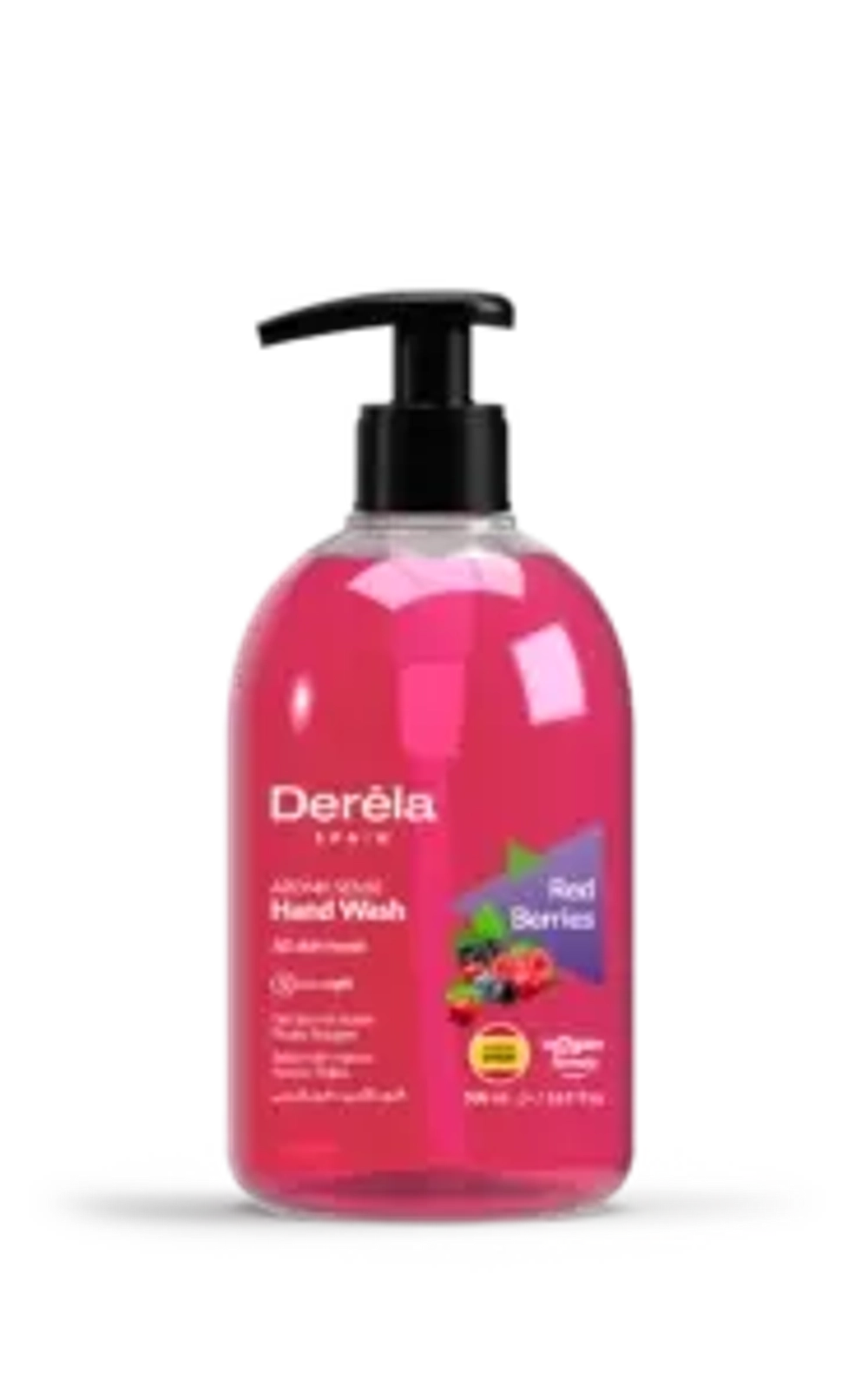 DERELLA  Жидкое мыло для рук лесные ягоды  RED BERRIES 500мл*12
