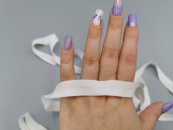 Эластичная бейка (Турция), 15 мм, матовая, молоко, (Арт: TB/15-004), м