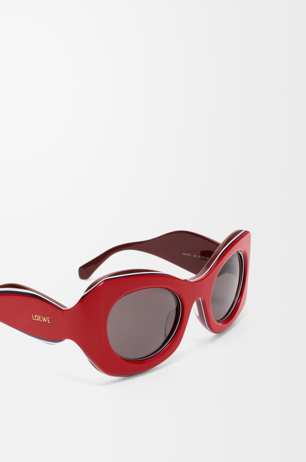 Loewe Солнцезащитные очки Sierra Butterfly, красный