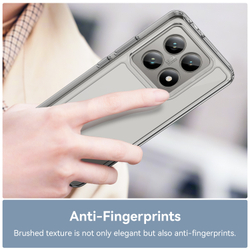 Прозрачный чехол с усиленными рамками для Xiaomi 14T и 14T Pro, увеличенные защитные свойства