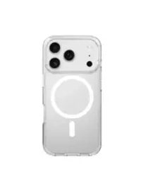 Чехол для iPhone 17 Pro с силиконовым бампером MagSafe (прозрачный)