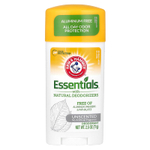 Arm & Hammer, Essentials, с натуральными дезодорирующими компонентами, дезодорант, без искусственных ароматизаторов, 71 г (2,5 унции)