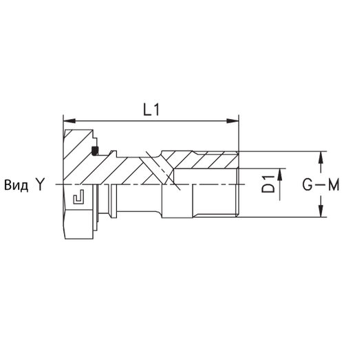 Болт BANJO BSP 1/2"