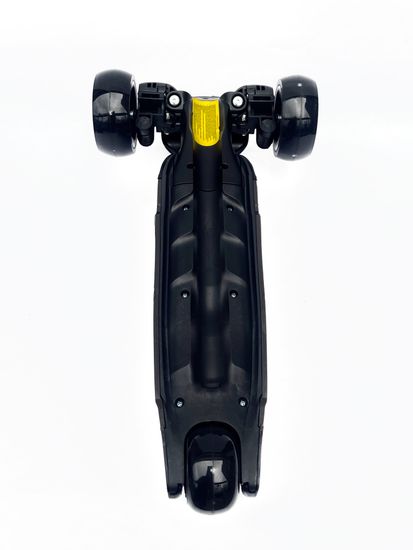 Самокат-беговел со светящимися колёсами 3 в 1 Scooter Micar Moby Black