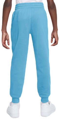 Брюки для девочки Nike Kids Club Fleece Jogger - aquarius blue/white - Turquoise