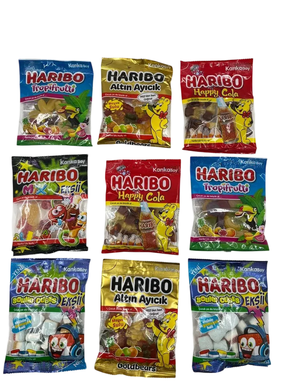 Турецкий мармелад Харибо, набор жевательного мармелада