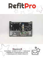 Верхняя панель с клавиатурой (топкейс) для ноутбука Lenovo ThinkBook 15 G3 ACL. раскладка - русская, с подсветкой, серая (5CB1C87514), оригинал