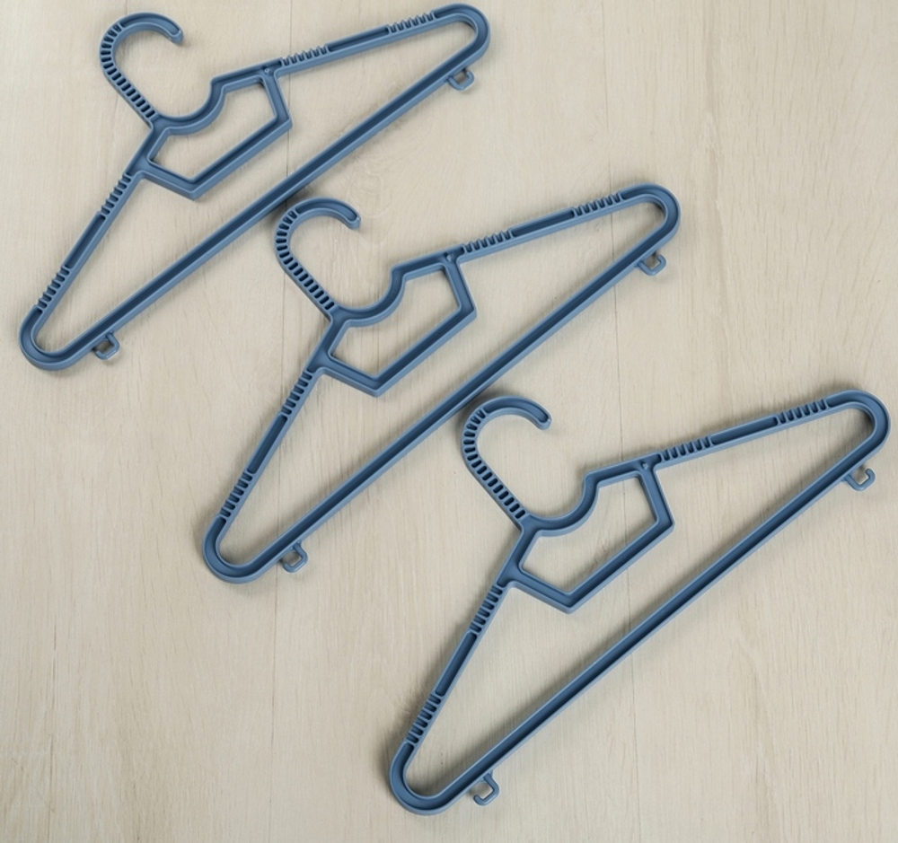 Вешалка детская ПОЛИМЕРБЫТ р.40-42, Арт. с236, 3шт, Россия, 3 шт