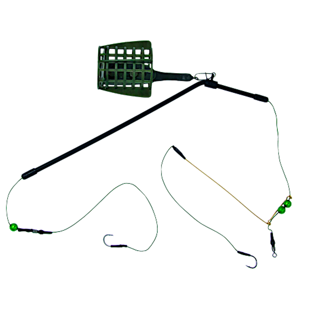 Кормушка EcoPro Фидерная пластик Оснащенная 120гр 1шт B-BM0304-120