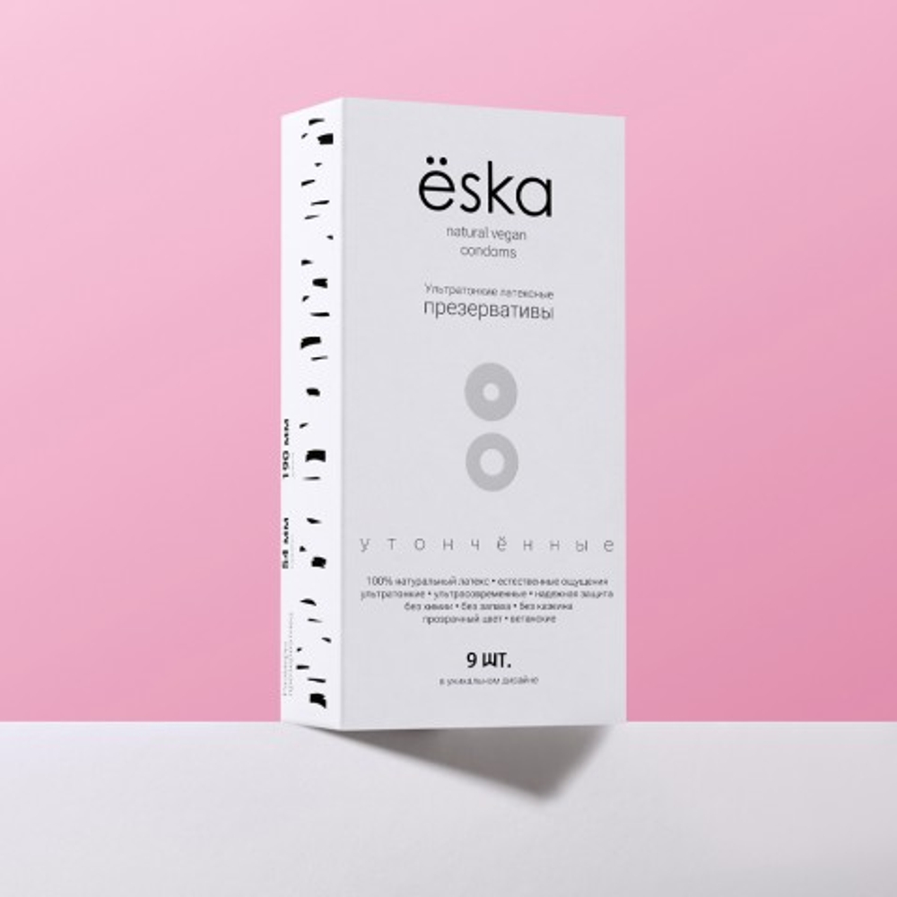 Набор презервативов "Ёska" латексные (9 шт.)