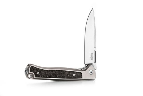 Нож складной Lion Steel Skinny Titanium Gray - сталь MagnaCut, рукоять серый титан
