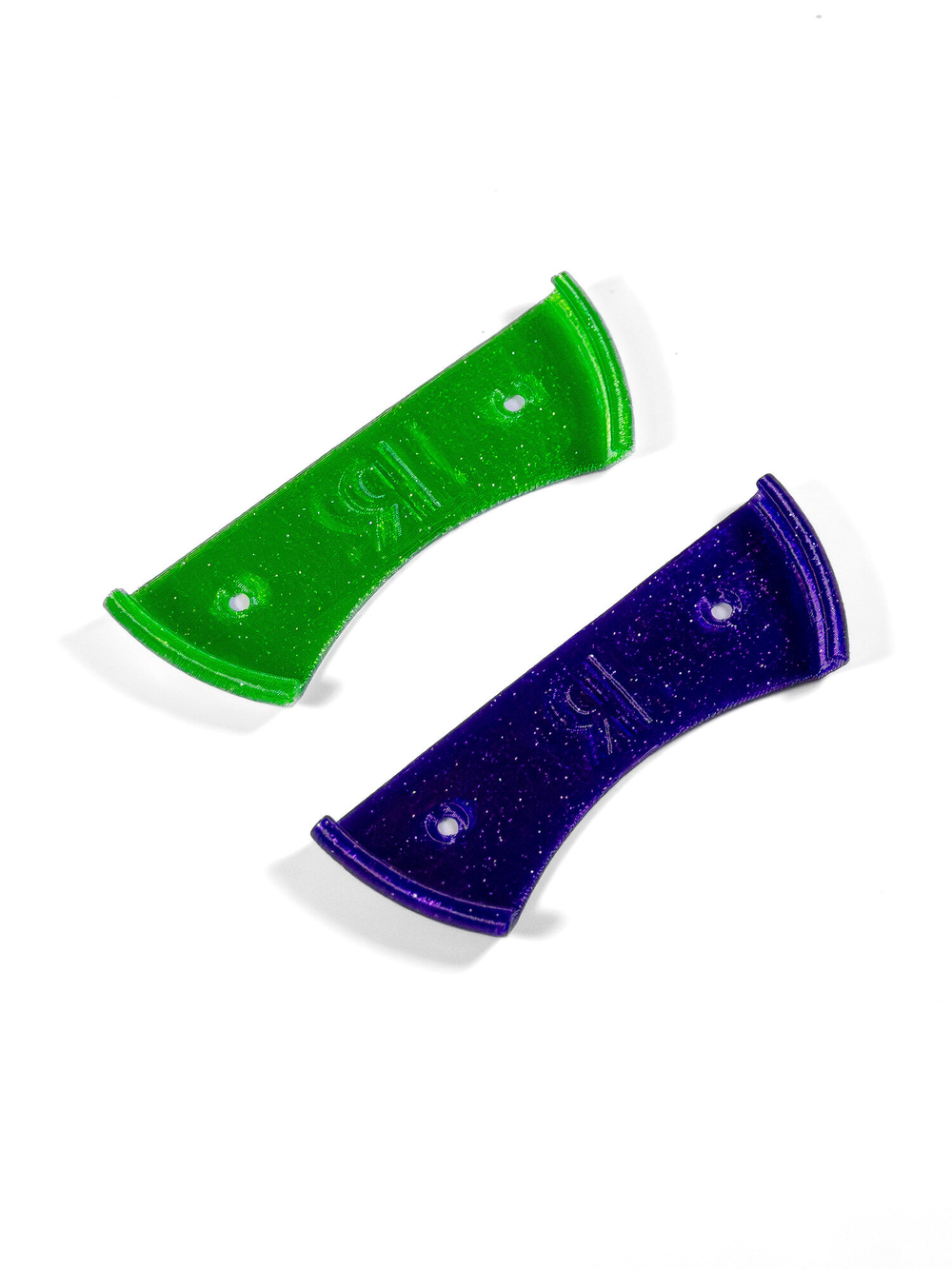 Набор 2 шт. настенный кронштейн Яндекс станций (Яндекс-Алиса) Лайт 2, фиолетовый и зеленый, 3D печать, YNDX-00026