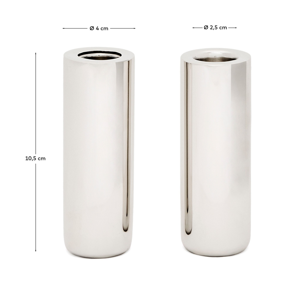 Набор из 2 подсвечников Nirela 11 см