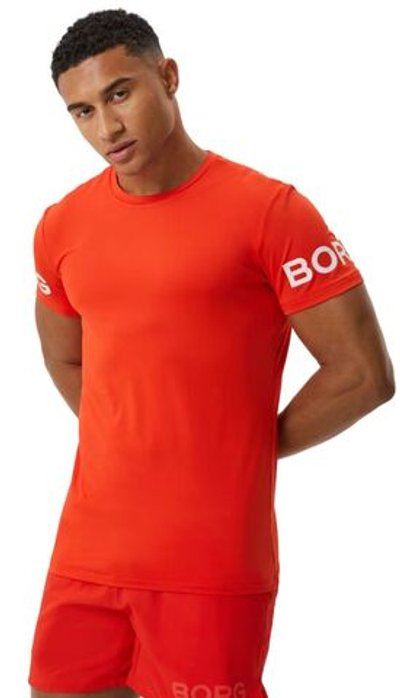 Мужская теннисная футболка Björn Borg T-Shirt - poinciana