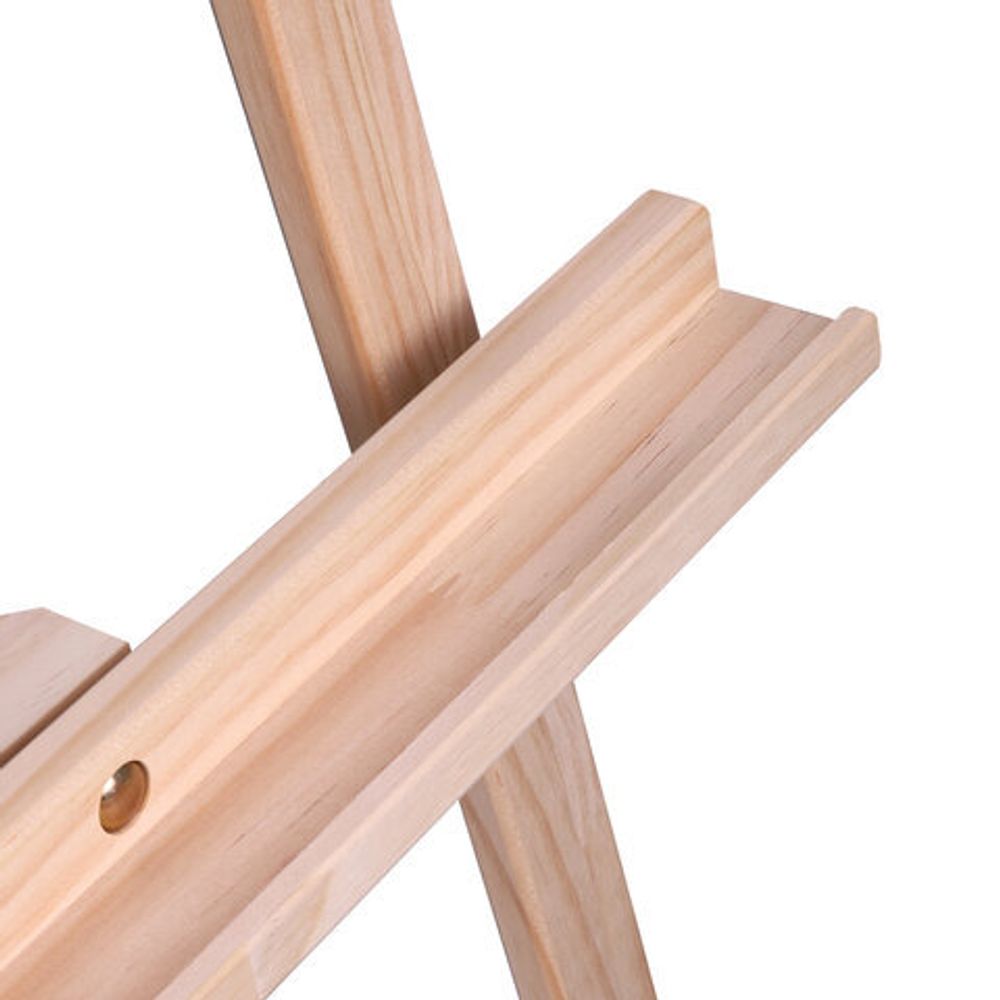 Мольберт напольный из сосны Лира, 170х55х70 см, высота холста до 120 см, BRAUBERG ART CLASSIC, 192260