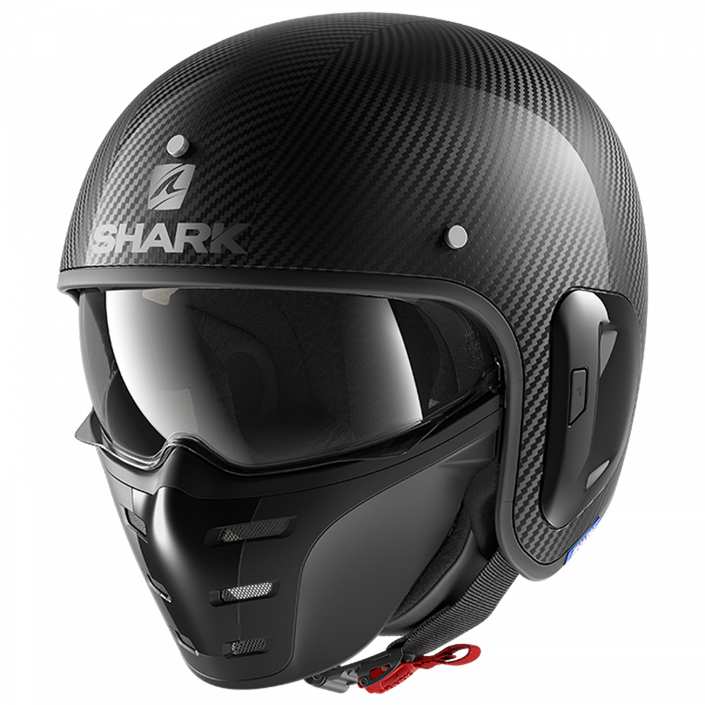 открытый шлем SHARK S-DRAK 2 CARBON SKIN Glossy Carbon